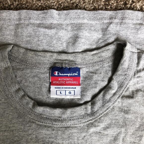 Mens Vintage Y2K Champion Graphic Tee | Lage - Picture 3 of 4